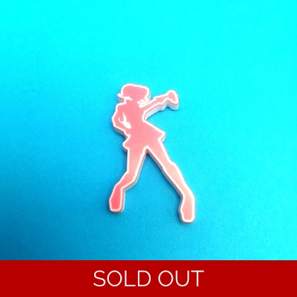 Space Channel 5 - Ulala pin badge